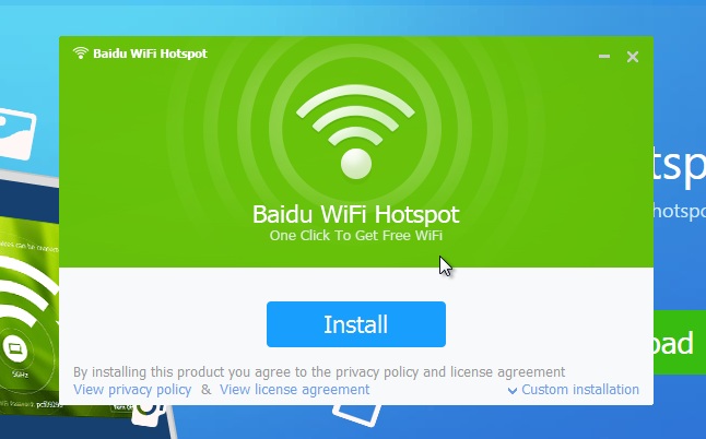 Baidu WiFi Hotspot